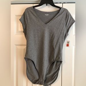 Old Navy Grey Bodysuit New Size XL